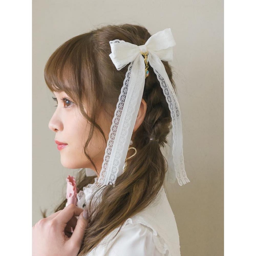 ロングリボンヘアクリップSET[品番：RJTW0000947]｜ROJITA（ロジータ