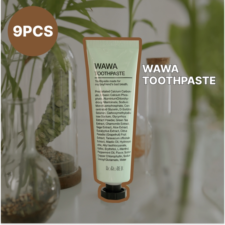 WAWA TOOTHPASTE 9pcs 韓国コスメ 韓国[品番：RRKR0000006]｜ROROBELL（ロロベル）｜レディース｜Shoplist