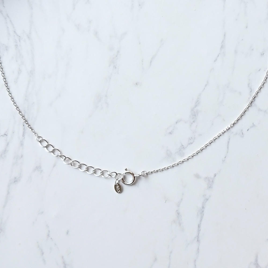 シルバー925 vintage ネックレス ジルコニア シルバー925 ジルコニア ネックレス[品番：ESCA0000245]｜SEMS
