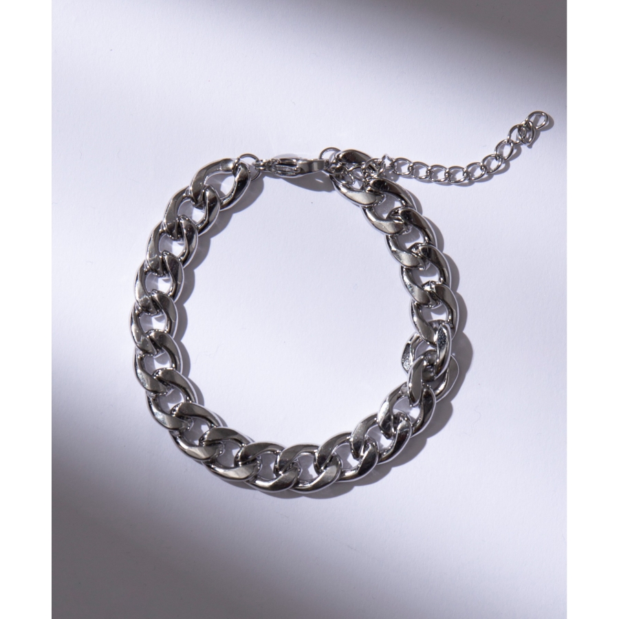 SETUP7】シルバーチェーンブレスレット KNF030[品番：TTMW0001361