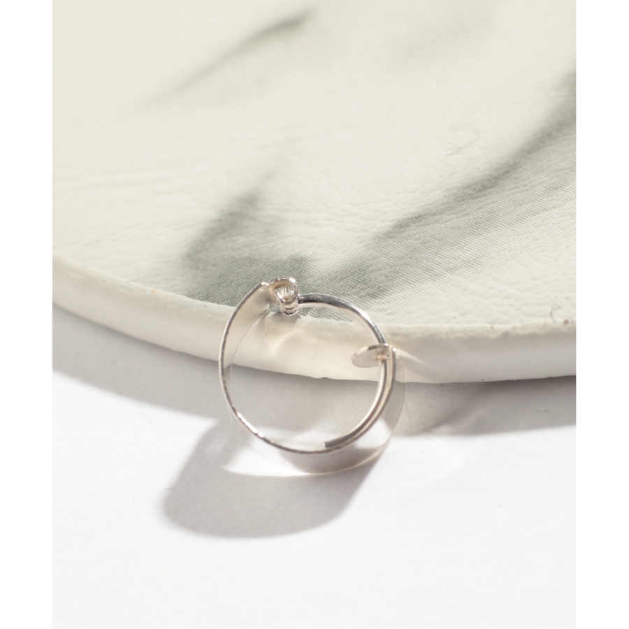 シルバー925 フープ型 ピアス(片耳用) シルバー925 フープ型 ピアス(片耳用)