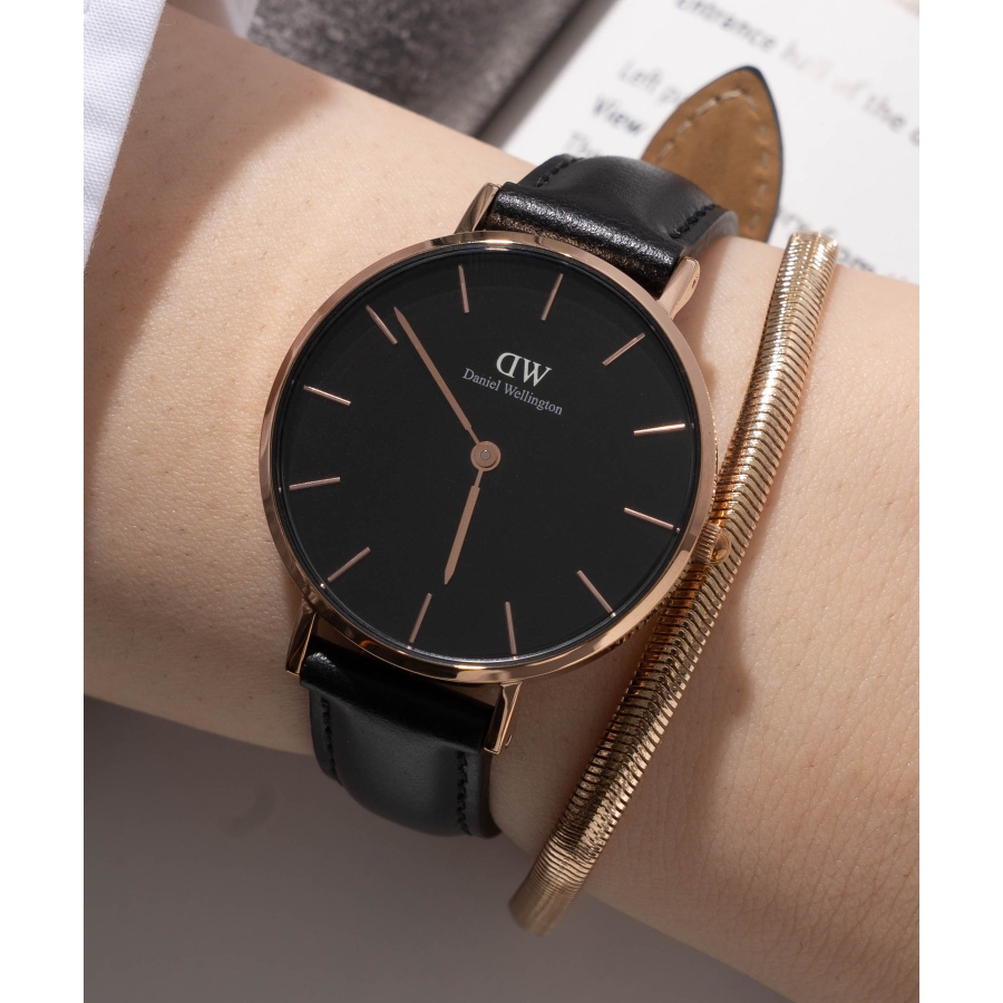 Daniel Wellington 腕時計 レザー ダニエルウェリントン レザー（革）ベルトのメンズ腕時計