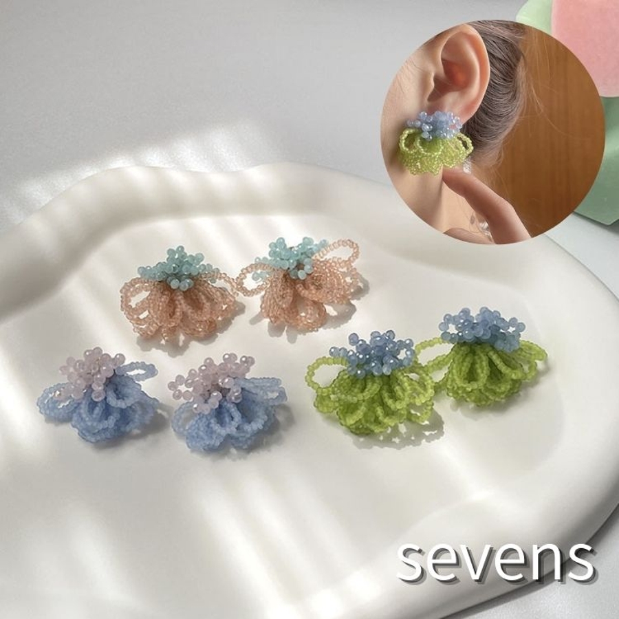 クラゲフラワービーズピアス 韓国  カジュアル[品番：ATYW0002033]｜sevens（セブンズ）のレディースファッション通販｜SHOPLIST（ショップリスト）