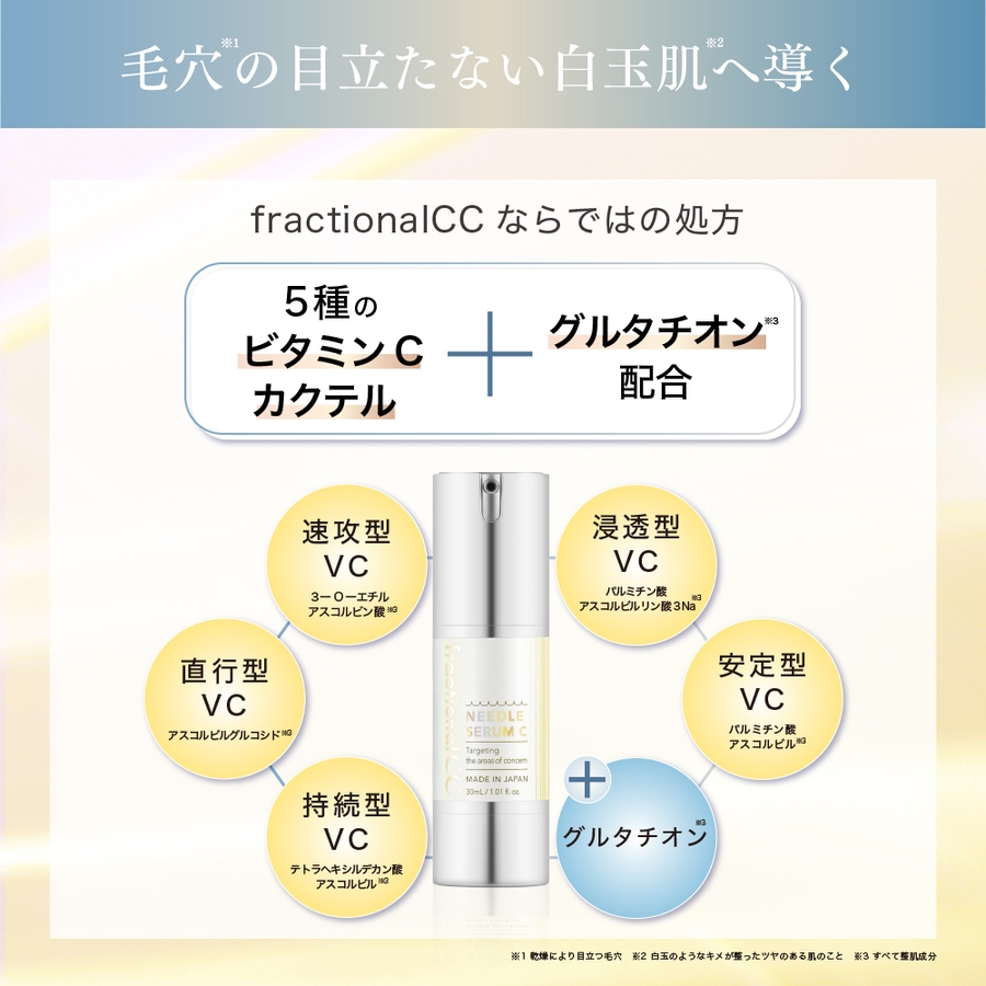 完璧 fractional CC ニードルセラムC[品番：LSCE0000023]｜cosmedeli カラーリング・白髪染め