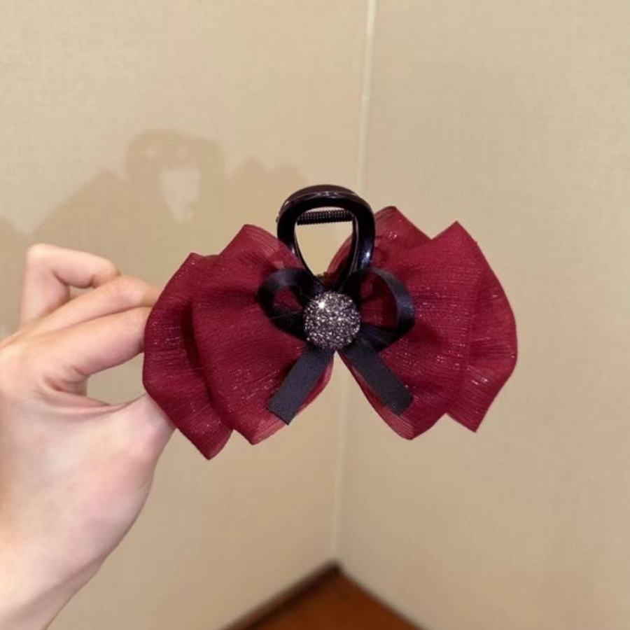 LUDLOW 大きな大きなリボンバレッタ