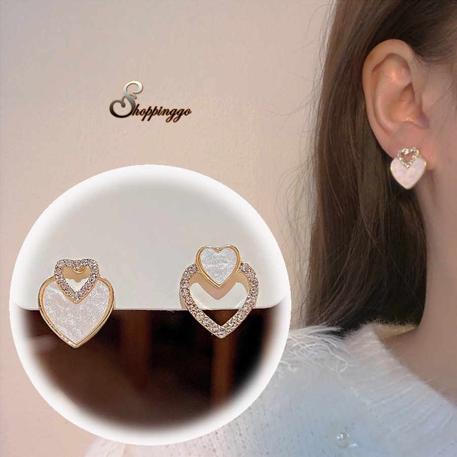 ピアス ハート 可愛いピアス[品番：JRKW0004940]｜shoppinggo