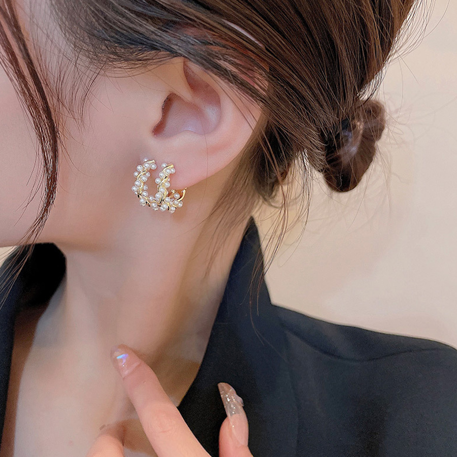 リングピアス パール ピアス[品番：JRKW0004998]｜shoppinggo