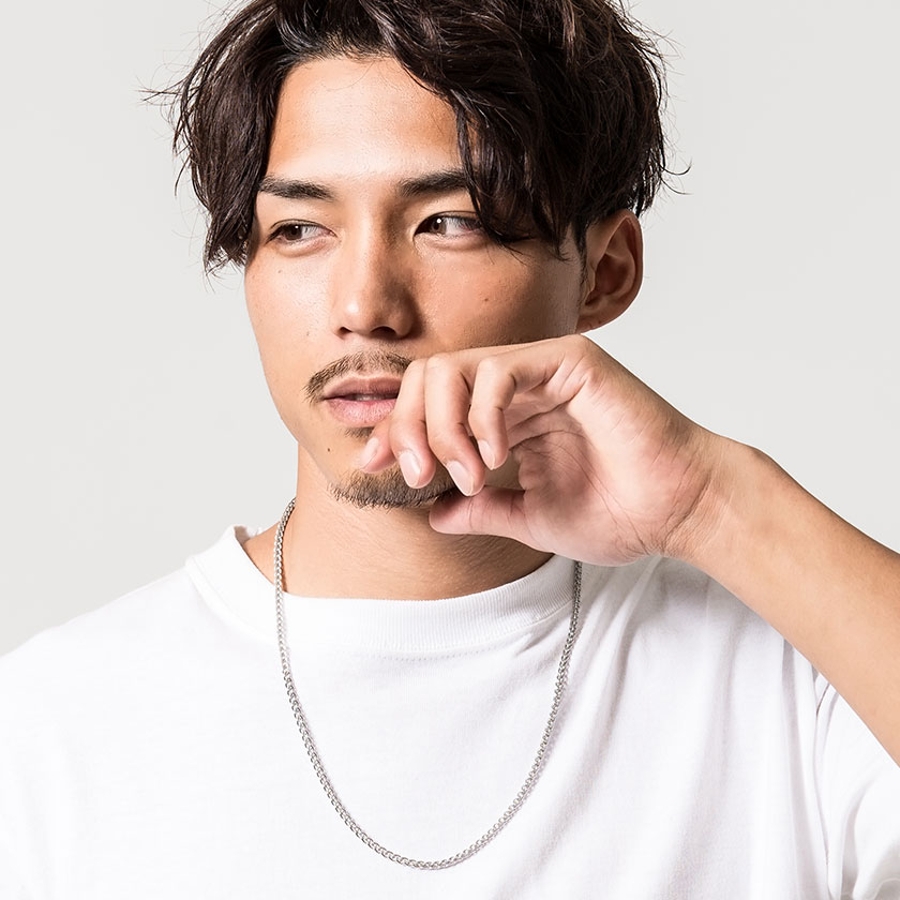 メンズ チェーン ネックレス[品番：SILM0008486]｜SILVER BULLET