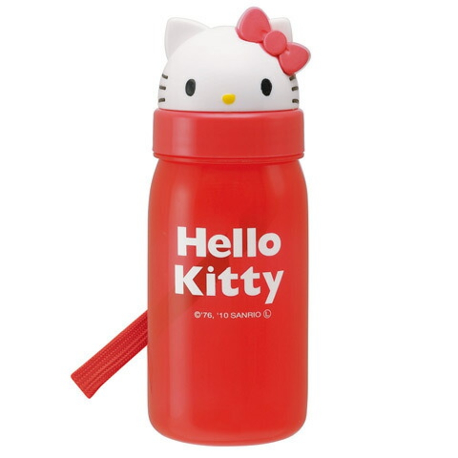 ダイカット ストロー水筒○ハローキティ○ ボトル[品番：SKTW0003320
