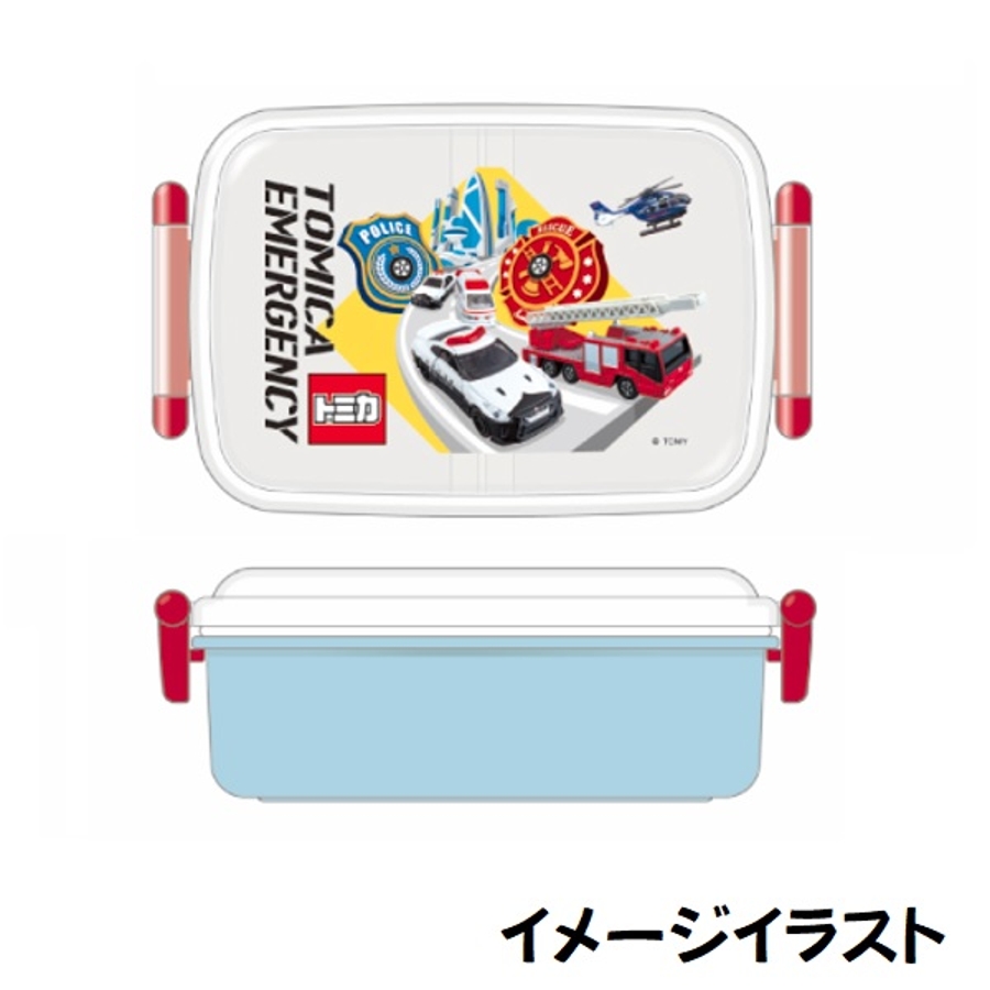 トミカ23 お弁当箱 一段[品番：SKTW0005997]｜Skater【KIDS