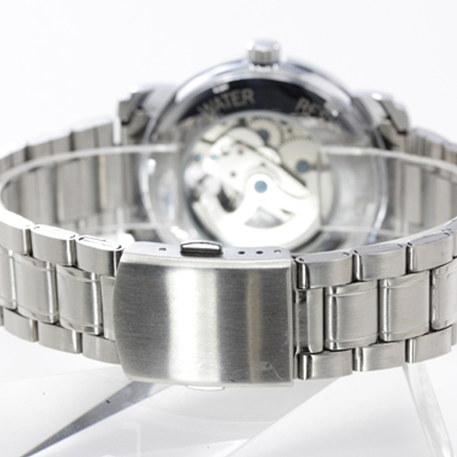 手巻き・自動巻き時計 オニキス オートマチック自動巻き腕時計｜STONE WATCH