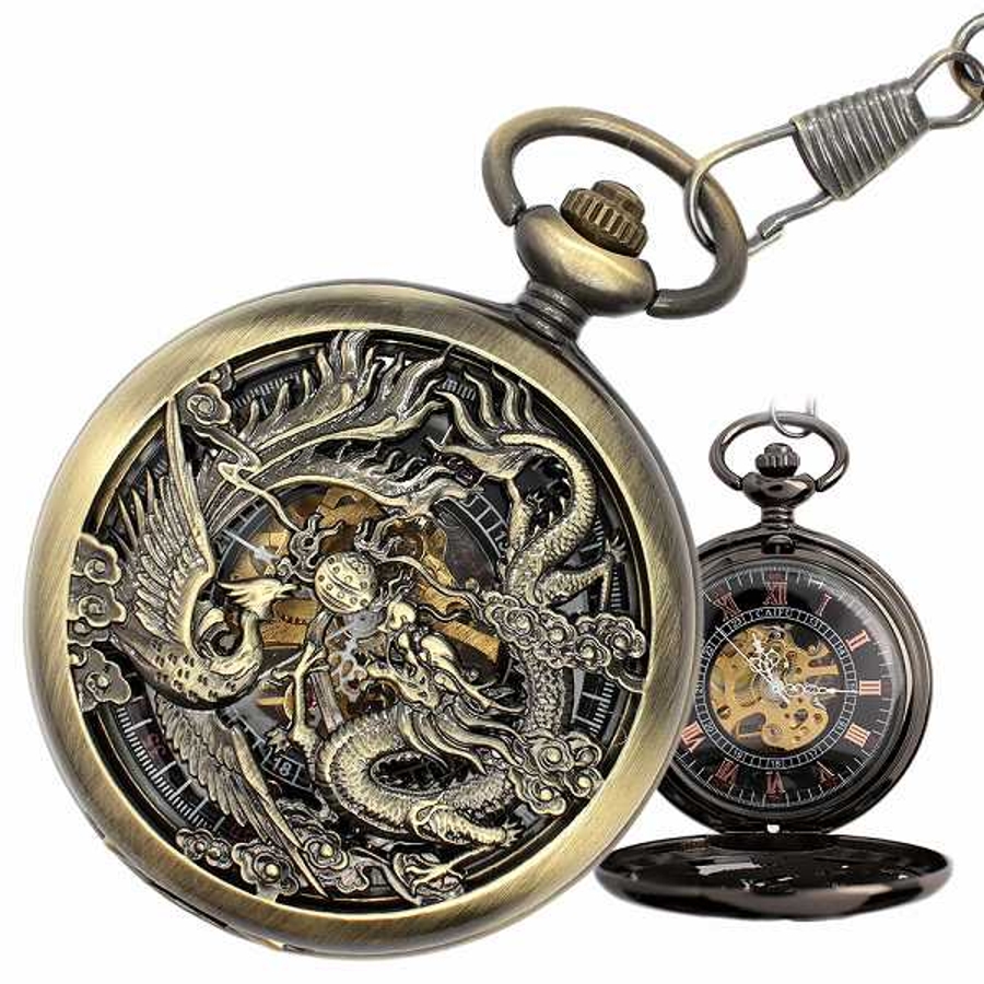 ジャンク/Jean Chabot JMP-174 WORLD-TIME QUARTZ/懐中時計