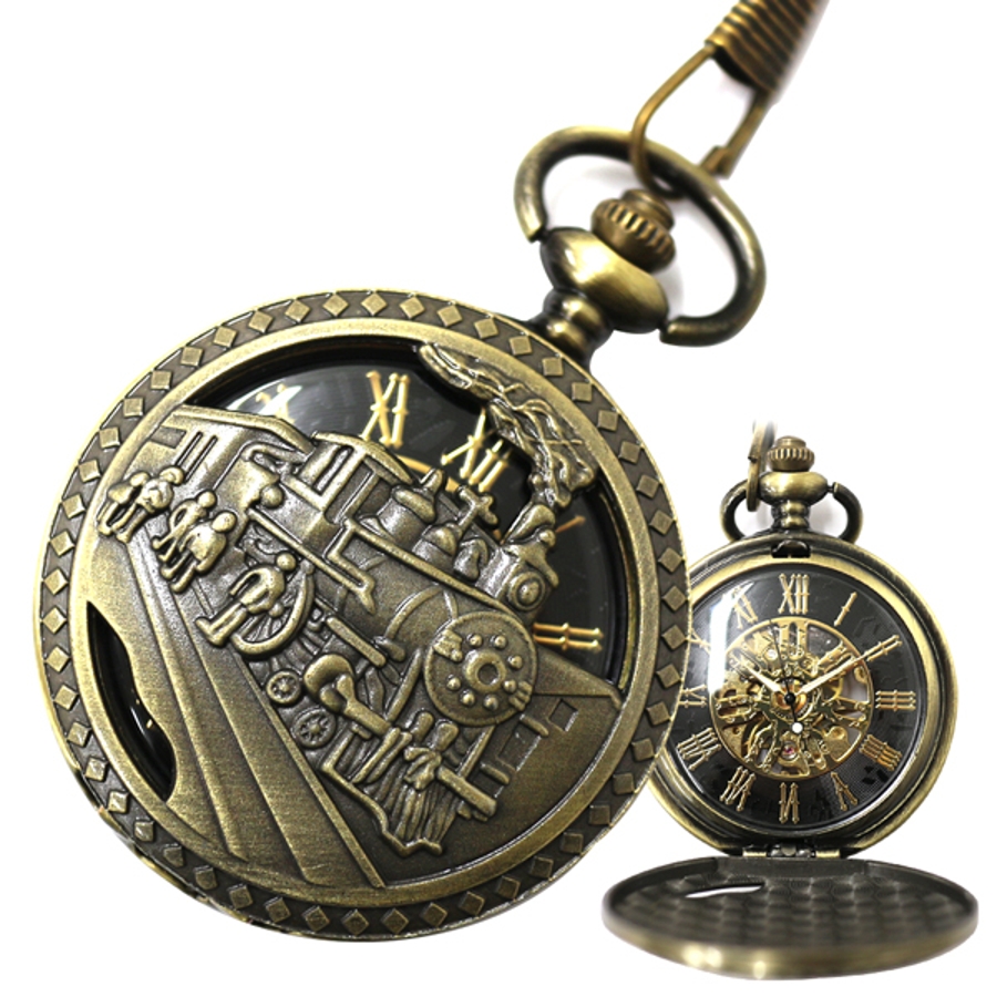 Pocket watch バイオハザード　ポケットウォッチ　懐中時計 ポケットウォッチ 懐中時計 手巻き[品番：SMPE0001020]｜腕時計