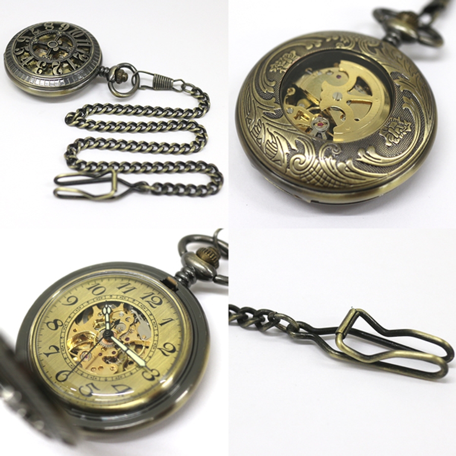 ポケットウォッチ 懐中時計 手巻き[品番：SMPE0001029]｜腕時計