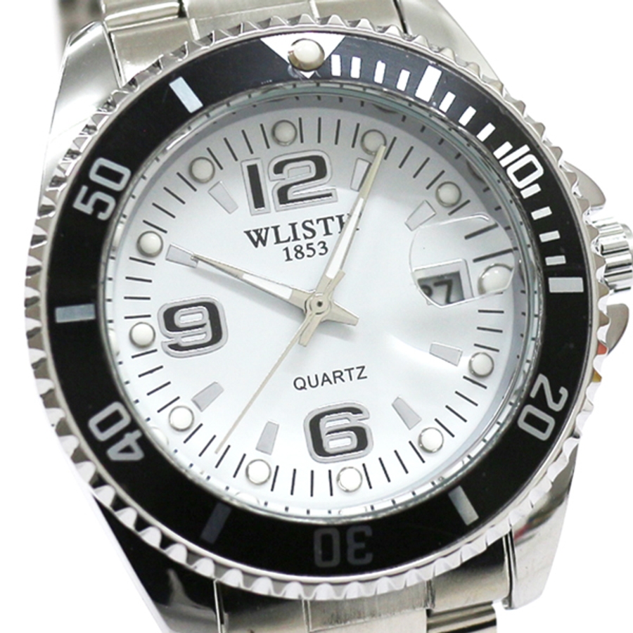 大きめ数字で見えやすいインデックスと日付カレンダー 回転式