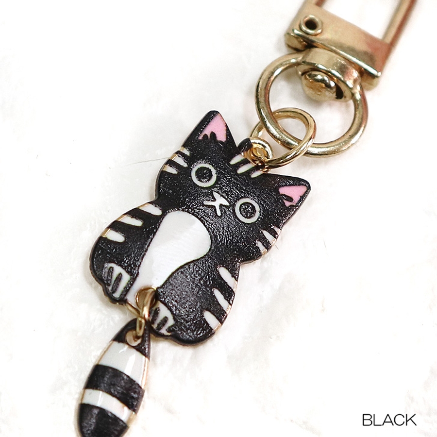 買得 p028】ゆらゆら尻尾ねこチャーム [品番：ASHW0001603]｜SneepDip チャーム