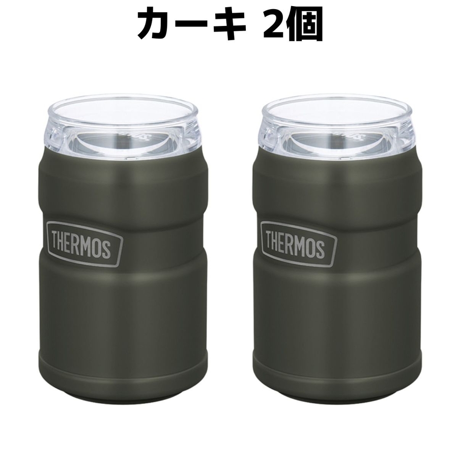 サーモス THERMOS 保冷缶ホルダー2個セット[品番：SMOW0001132 