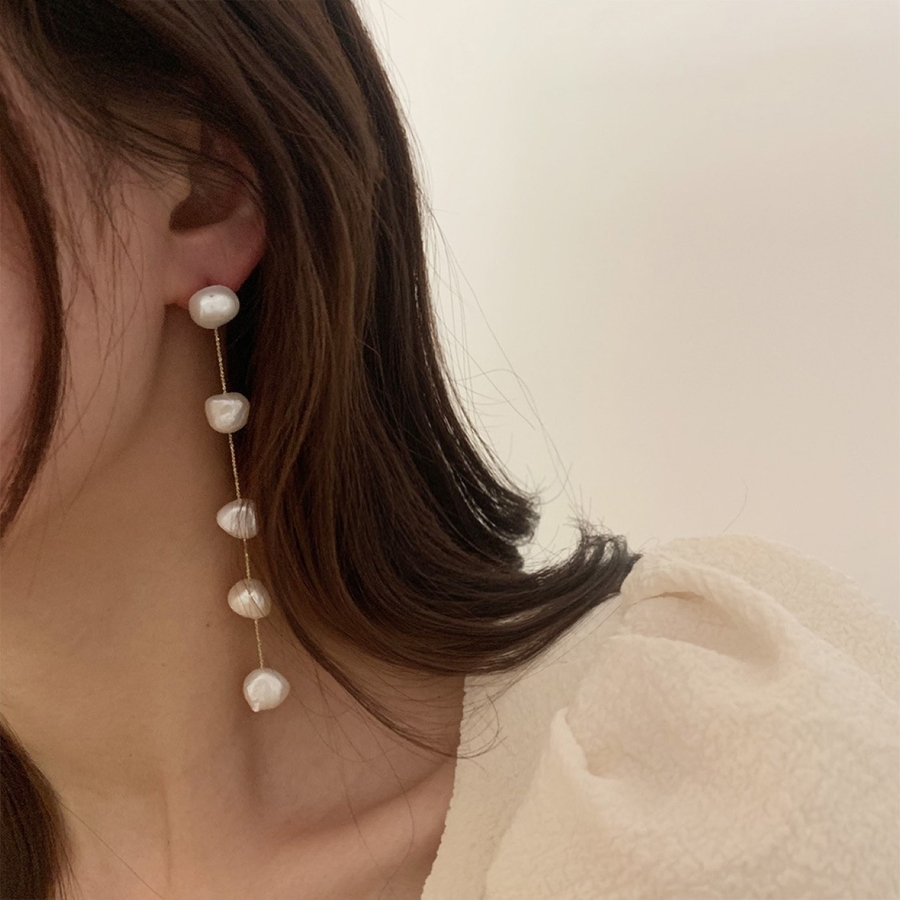 ブランド品専門の Maaya パール Rita ピアス バロック 5連 ピアス Esehotel Lt ブランド品専門の Maaya パール Rita ピアス バロック 5連 ピアス Esehotel Lt