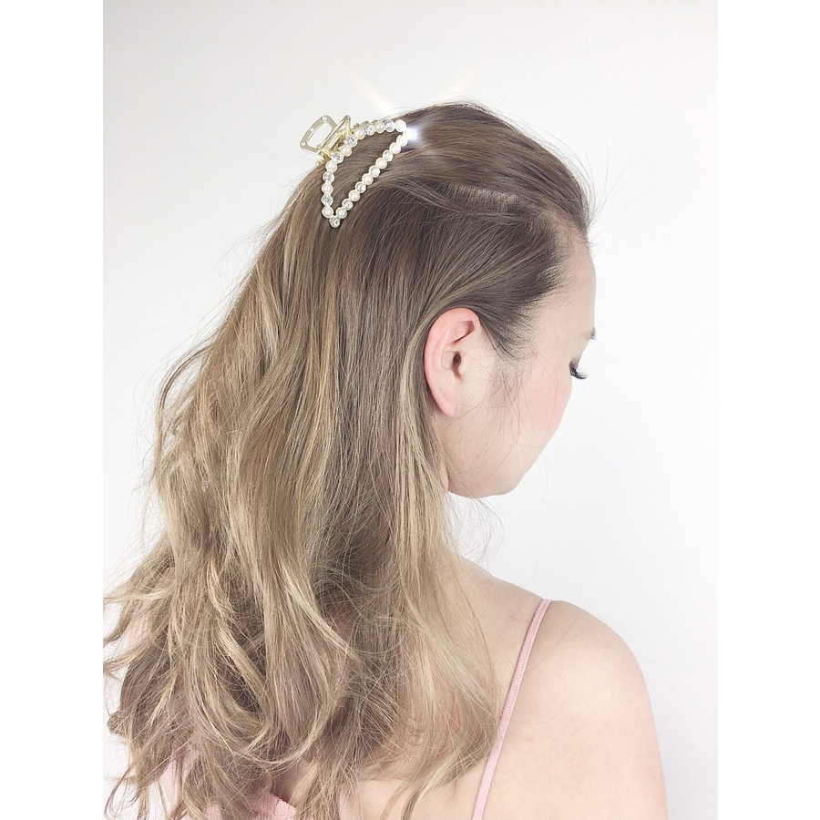 パール＆ビジュヘアクリップ セクシー ギャル[品番：SPCW0000662