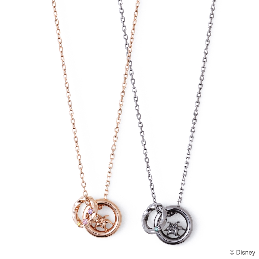 ラッピング無料】ペアネックレス ディズニープリンセス ラプンツェル