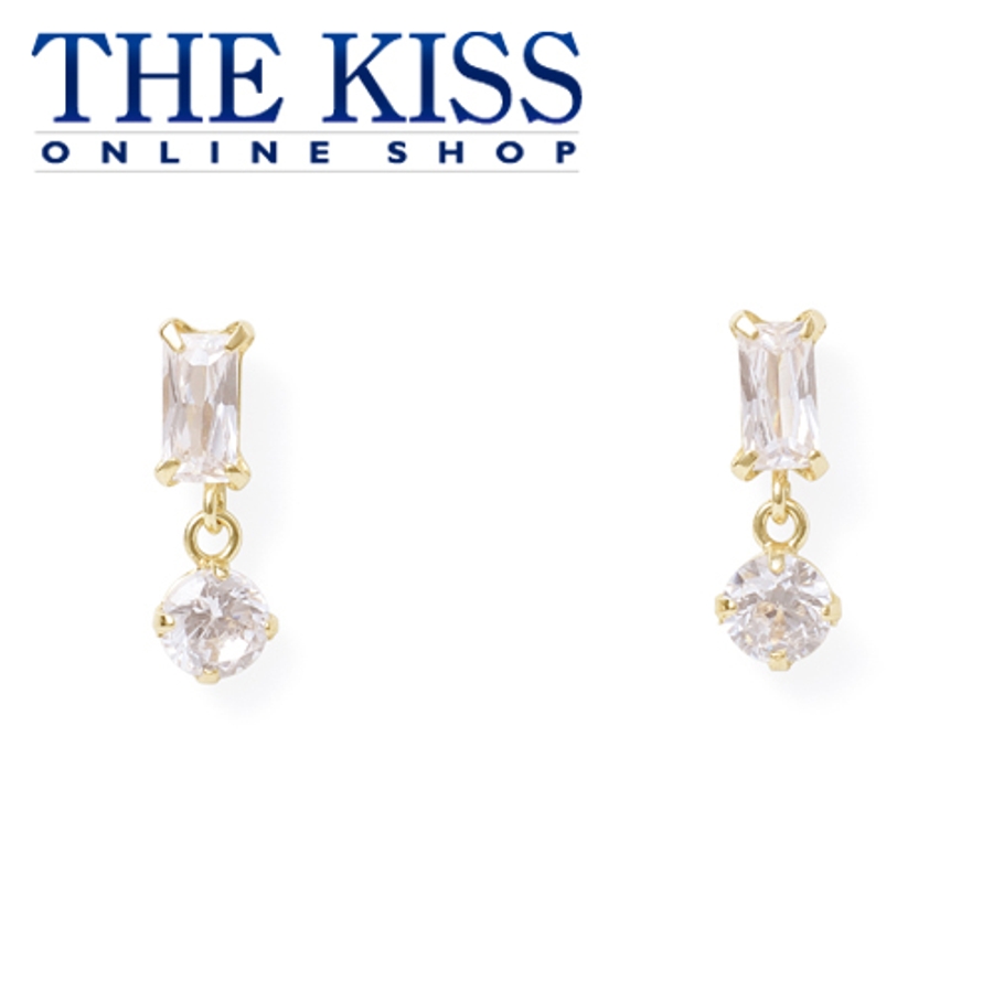新しい到着 あす楽対応 The Kiss 公式サイト K10 ピンクゴールド ピアス キュービックジルコニア ピアス レディースジュエリー アクセサリー ジュエリーブランド Thekiss レディースピアス 記念日 プレゼント Sa 115cb ザキス 送料無料 Seal限定商品