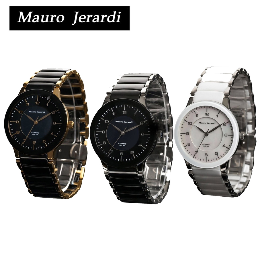 マウロジェラルディ Mauro Jerardi 腕時計 MJ053-3 メンズ ソーラー