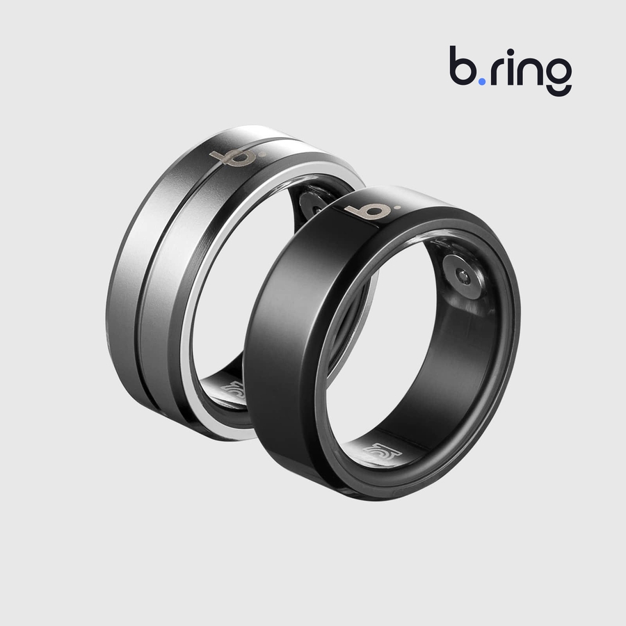 ロ*認様 b.ring Titanium スマートリング US9号 Amazon.co.jp: b.ring スマートリング チタン製 健康管理 睡眠