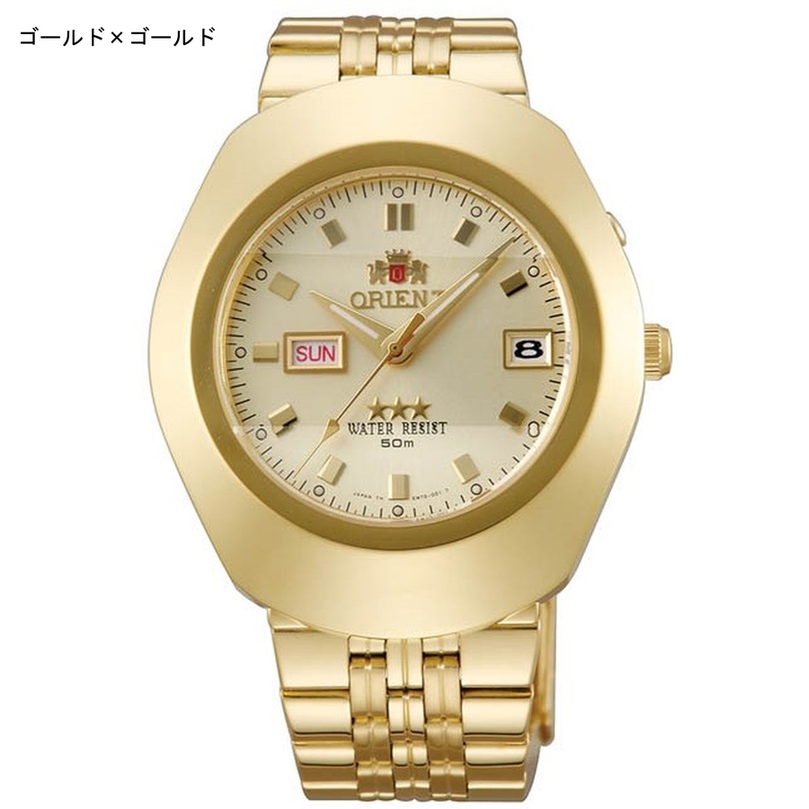 オリエント 女性用 腕時計 ゴールド　自動巻　日本製 新品 未使用 ORIENT(オリエント) 腕時計海外モデル 自動巻 日本製[品番