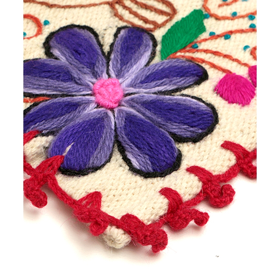 夏 チチカカ アヤクーチョ刺繍タペストリー zhwph2346