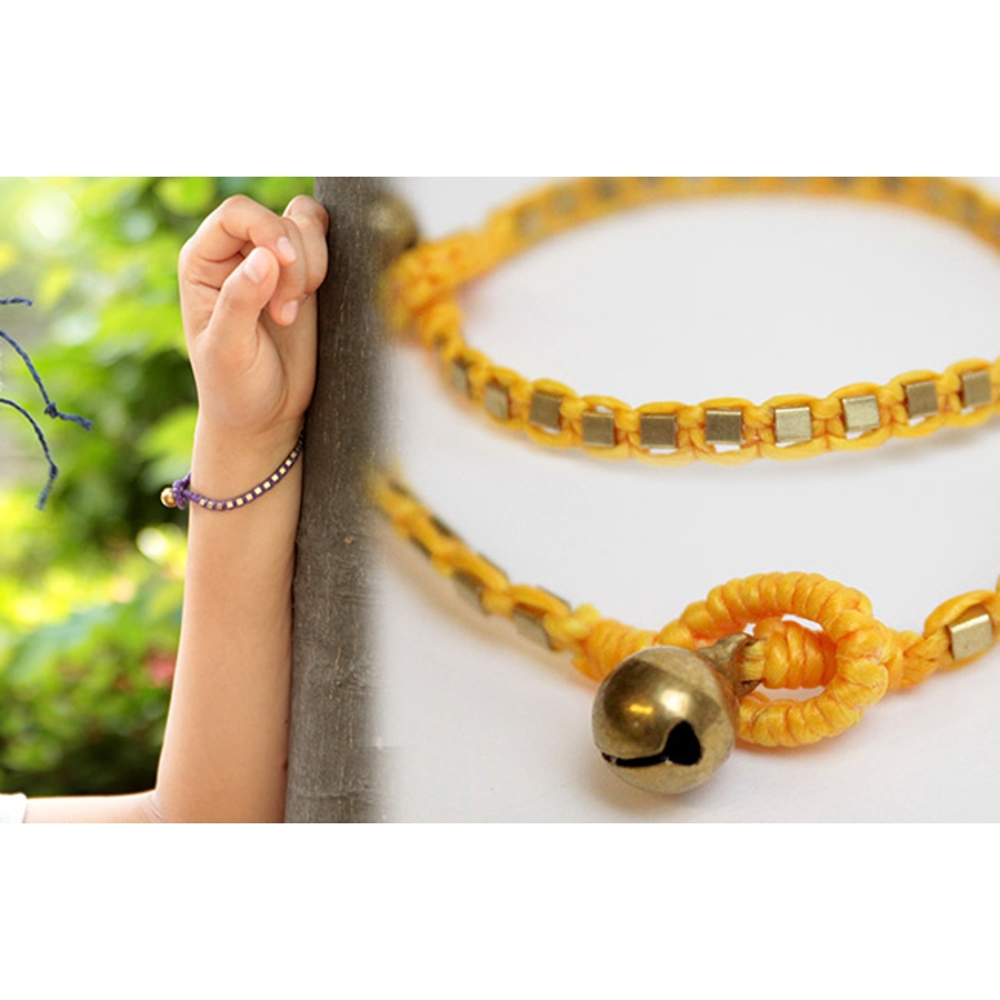 チチカカ スクエアブラスブレスレット ZDST[品番：TTKW0001620