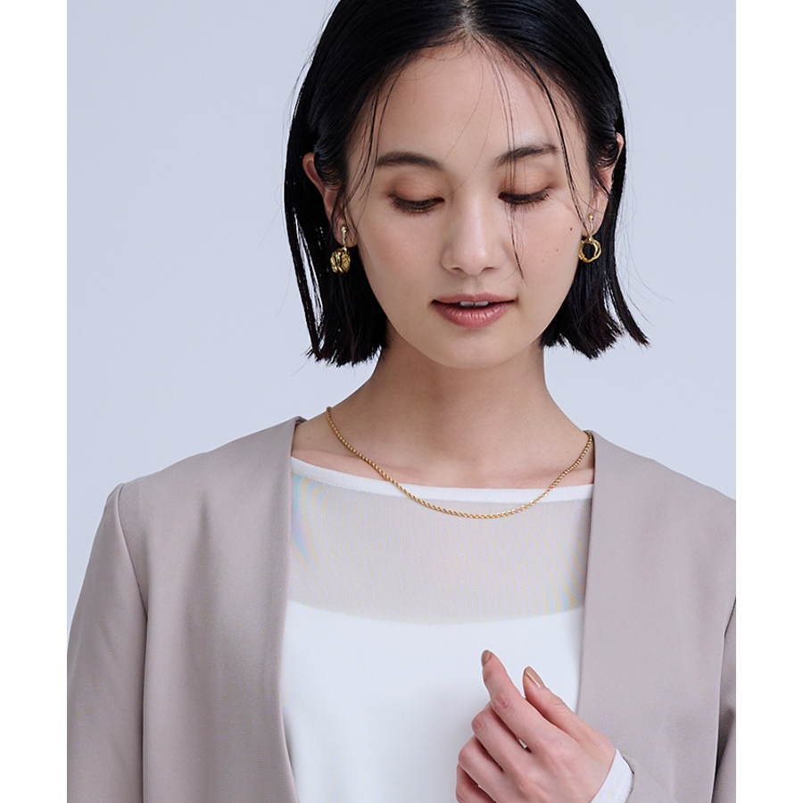 ツイストロープチェーンネックレス【UR'S ユアーズ】[品番