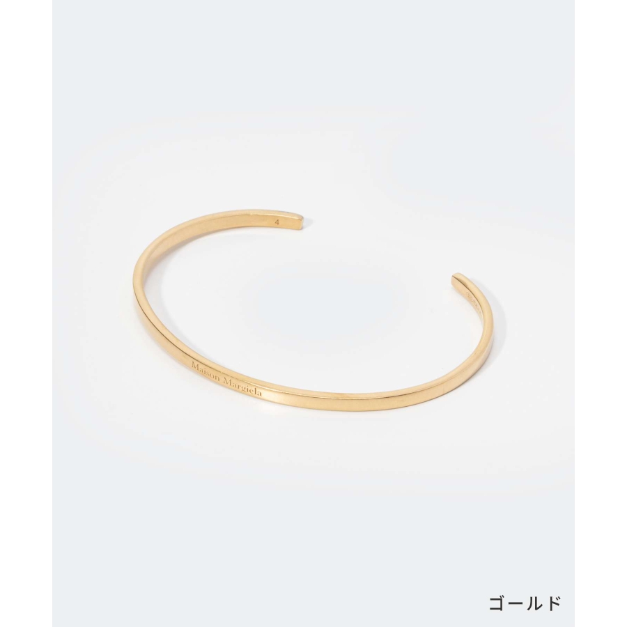 マルジェラ オーバルゴールドバングル マルジェラ オーバルゴールドバングル Maison Margiela エングレーブ
