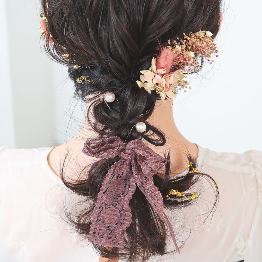 ヘアピン ドライフラワー 花[品番：BECW0010386]｜kana（カナ）のレディースファッション通販｜SHOPLIST（ショップリスト）