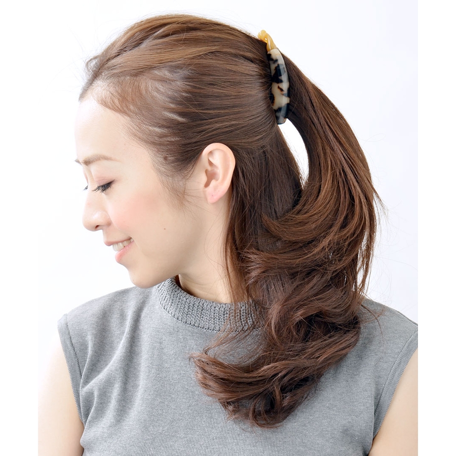 べっ甲風バナナクリップ シンプル ヘアクリップ 品番 Vtna 神戸ヴァンテーヌ コウベヴァンテーヌ のレディースファッション通販 Shoplist ショップリスト