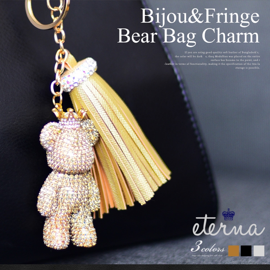 BAG🍒charm🐻 トレンドのバッグチャームが入荷中🖤 自分好みに