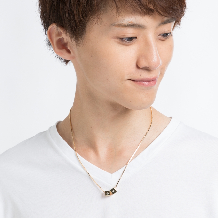 サイコロモチーフネックレス[品番：WG010021991]｜WEGO【MEN