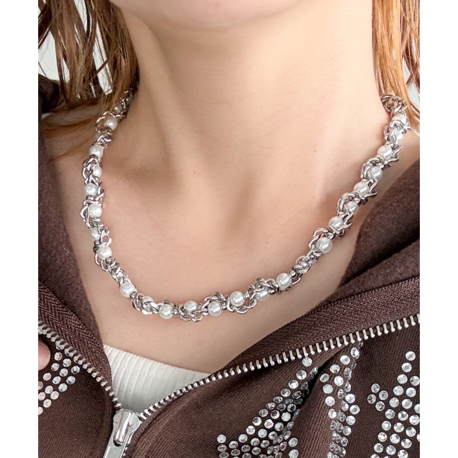 Lパールチェーンネックレス[品番：WG010093754]｜WEGO【WOMEN