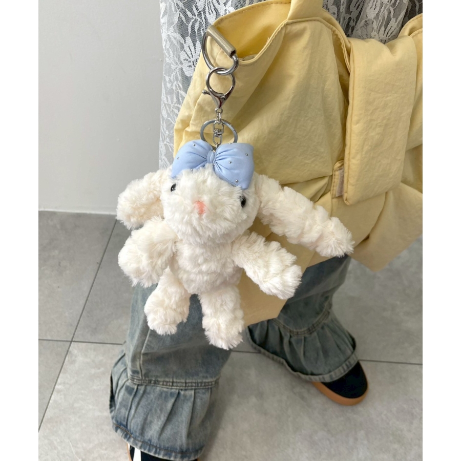 人気特価激安 お姫様うさちゃんぬいぐるみキーホルダー[品番：WG010094439 Shoulder Bag