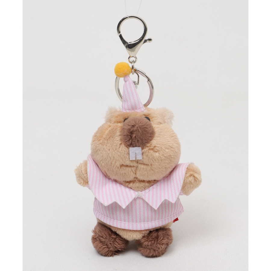 出っ歯あにまるぬいぐるみキーホルダー[品番：WG010095321