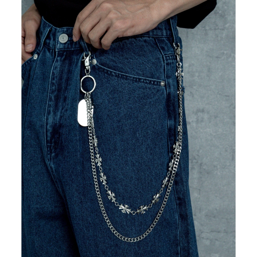 M2連クロスウォレットチェーン[品番：WG010095919]｜WEGO【MEN