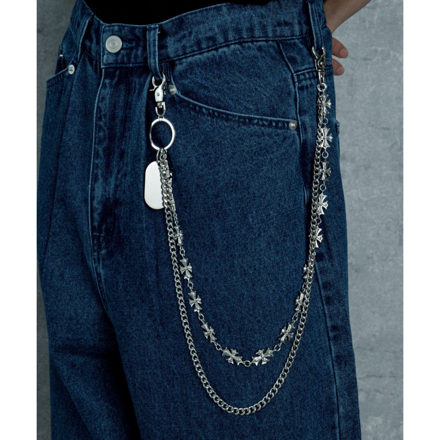 M2連クロスウォレットチェーン[品番：WG010095919]｜WEGO【MEN