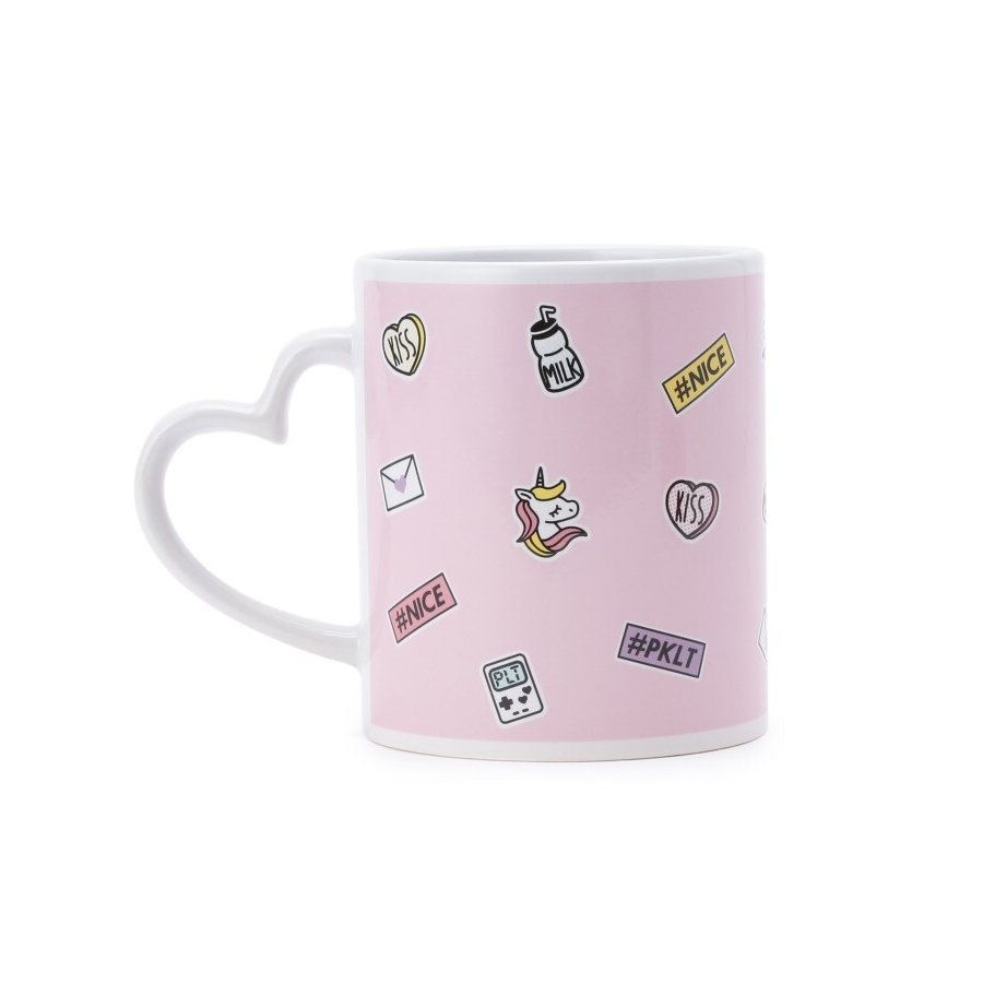 マグカップ＋ハンドタオル ギフトBOX[品番：WRDW0093311]｜PINK