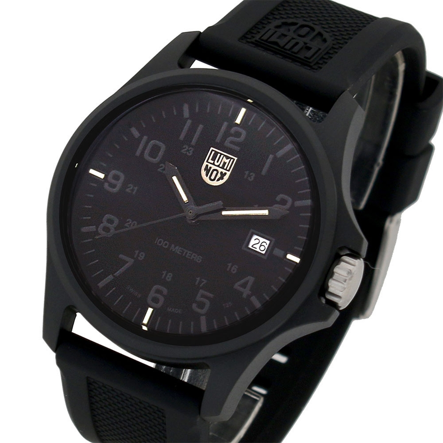 ルミノックス LUMINOX 腕時計 2402 メンズ クォーツ ブラック[品番 