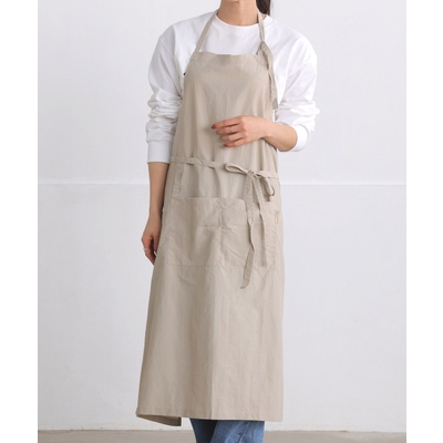 新型] NEW X–STYLE APRON (SMOKY BEIGECOLOR)※背中でクロ