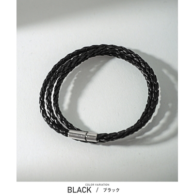 #LUV◎ブレスレット◎キラキラ◎男女兼用メンズレディースユニセックス◎ブラック ブレスレット メンズ レディース[品番：LU000013188]｜LUXSTYLE