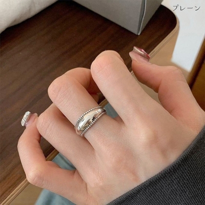 Offspring silver and diamond ring for women | Georg Jensen