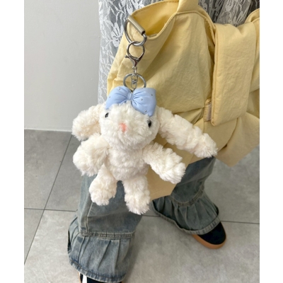 ブランド品 通販サイト お姫様うさちゃんぬいぐるみキーホルダー[品番：WG010094439 Shoulder Bag