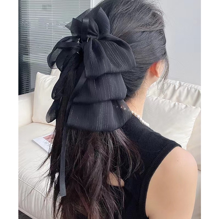 ボリュームリボンヘアクリップ | SHEPP | 詳細画像3 