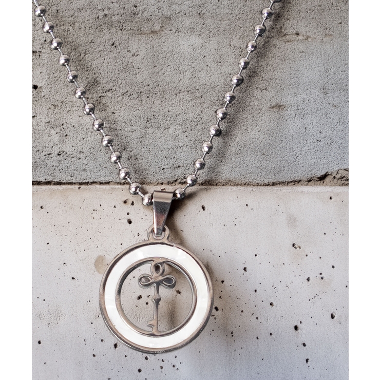 鍵(silver) | ネックレス レディース ボールチェーン | ONE 4 PREMIUM