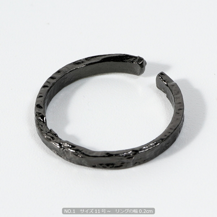 ◇ブラックコーティング シルバー925 リング◇[品番